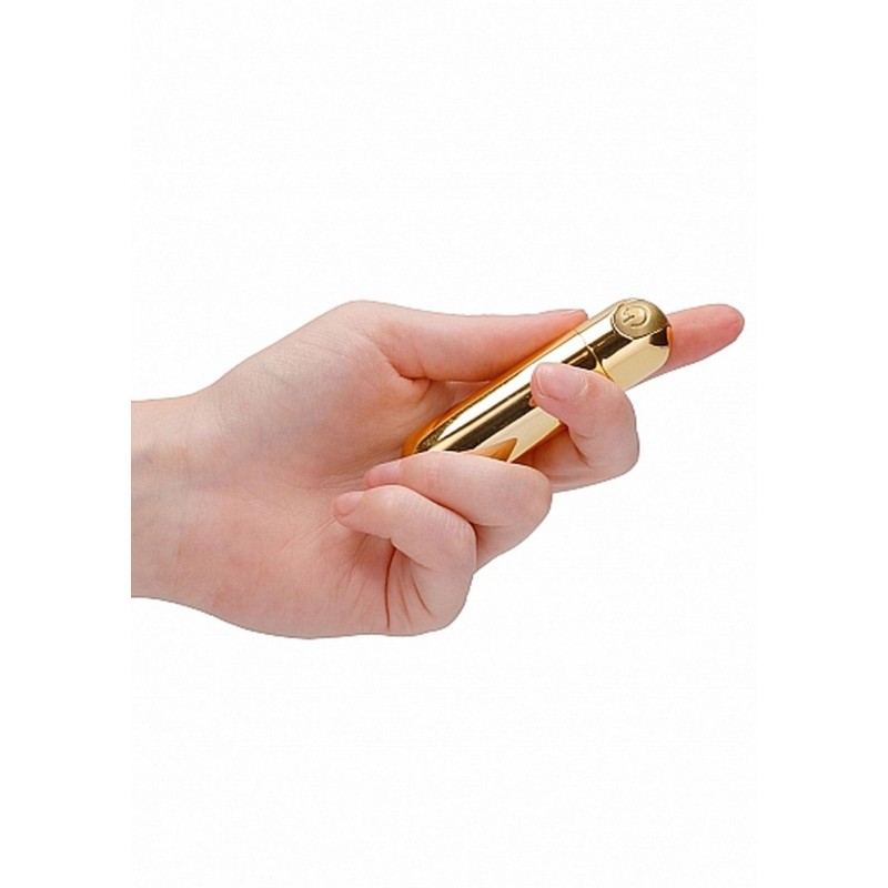 10 Speed Rechargeable Bullet - Gold